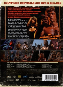 Deathstalker - Der Todesjäger - 2-Disc Limited Uncut Mediabook von White Pearl Classics / daredo - Limitiert auf 1500 Stück & nicht nummeriert - DVD & Blu-ray - Neu & OVP